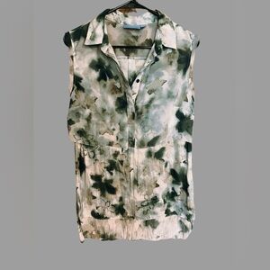 Simply Vera Vera Wang Sleeveless Blouse - Size Medium